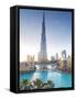 Burj Khalifa (World's Tallest Building), Downtown, Dubai, United Arab Emirates-Jon Arnold-Framed Stretched Canvas