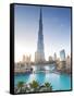 Burj Khalifa (World's Tallest Building), Downtown, Dubai, United Arab Emirates-Jon Arnold-Framed Stretched Canvas