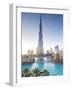 Burj Khalifa (World's Tallest Building), Downtown, Dubai, United Arab Emirates-Jon Arnold-Framed Photographic Print