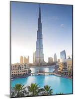 Burj Khalifa (World's Tallest Building), Downtown, Dubai, United Arab Emirates-Jon Arnold-Mounted Photographic Print