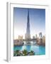 Burj Khalifa (World's Tallest Building), Downtown, Dubai, United Arab Emirates-Jon Arnold-Framed Photographic Print