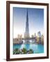 Burj Khalifa (World's Tallest Building), Downtown, Dubai, United Arab Emirates-Jon Arnold-Framed Photographic Print