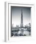 Burj Khalifa (World's Tallest Building), Downtown, Dubai, United Arab Emirates-Jon Arnold-Framed Photographic Print