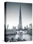 Burj Khalifa (World's Tallest Building), Downtown, Dubai, United Arab Emirates-Jon Arnold-Stretched Canvas