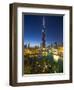 Burj Khalifa (World's Tallest Building), Downtown, Dubai, United Arab Emirates-Jon Arnold-Framed Photographic Print