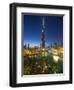 Burj Khalifa (World's Tallest Building), Downtown, Dubai, United Arab Emirates-Jon Arnold-Framed Photographic Print