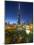 Burj Khalifa (World's Tallest Building), Downtown, Dubai, United Arab Emirates-Jon Arnold-Mounted Photographic Print