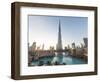 Burj Khalifa (World's Tallest Building), Downtown, Dubai, United Arab Emirates-Jon Arnold-Framed Photographic Print