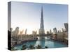 Burj Khalifa (World's Tallest Building), Downtown, Dubai, United Arab Emirates-Jon Arnold-Stretched Canvas