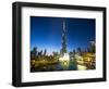 Burj Khalifa (World's Tallest Building), Downtown, Dubai, United Arab Emirates-Jon Arnold-Framed Photographic Print