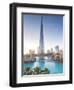 Burj Khalifa (World's Tallest Building), Downtown, Dubai, United Arab Emirates-Jon Arnold-Framed Photographic Print