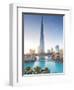 Burj Khalifa (World's Tallest Building), Downtown, Dubai, United Arab Emirates-Jon Arnold-Framed Photographic Print