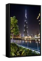 Burj Khalifa-Charles Bowman-Framed Stretched Canvas