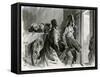 Burke and Hare Grave Robbers and Murderers-Andrew Howat-Framed Stretched Canvas