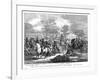 Burke and Wills Expedition Setting Out from Royal Park, Melbourne, Australia, August 1860-null-Framed Giclee Print