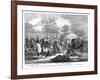 Burke and Wills Expedition Setting Out from Royal Park, Melbourne, Australia, August 1860-null-Framed Giclee Print