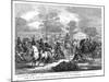 Burke and Wills Expedition Setting Out from Royal Park, Melbourne, Australia, August 1860-null-Mounted Giclee Print