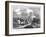 Burke and Wills Expedition Setting Out from Royal Park, Melbourne, Australia, August 1860-null-Framed Giclee Print