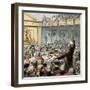 Burke, the Great Orator, 18th Century-null-Framed Giclee Print