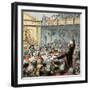 Burke, the Great Orator, 18th Century-null-Framed Giclee Print