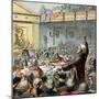 Burke, the Great Orator, 18th Century-null-Mounted Giclee Print