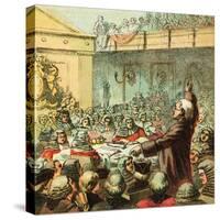 Burke, the Great Orator-English-Stretched Canvas