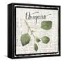 Burlap Herbs II-Grace Popp-Framed Stretched Canvas