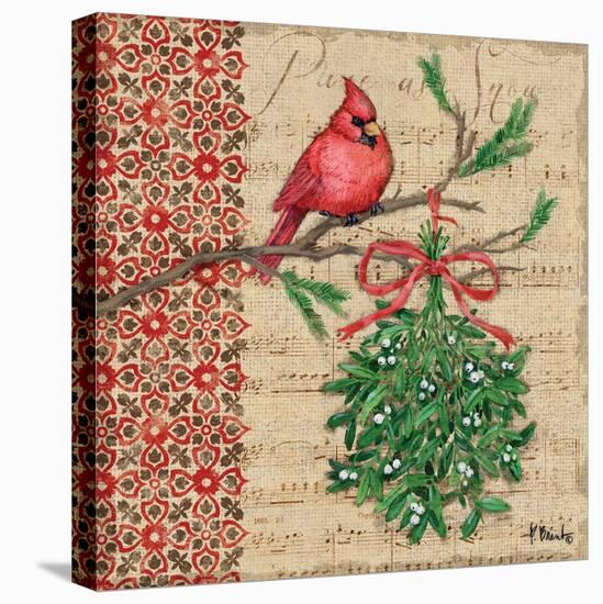 Burlap Holiday I-Paul Brent-Stretched Canvas
