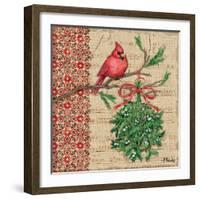 Burlap Holiday I-Paul Brent-Framed Art Print