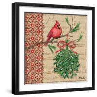 Burlap Holiday I-Paul Brent-Framed Art Print