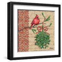 Burlap Holiday I-Paul Brent-Framed Art Print