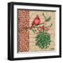 Burlap Holiday I-Paul Brent-Framed Art Print