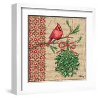 Burlap Holiday I-Paul Brent-Framed Art Print