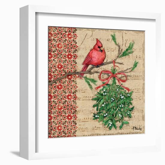 Burlap Holiday I-Paul Brent-Framed Art Print