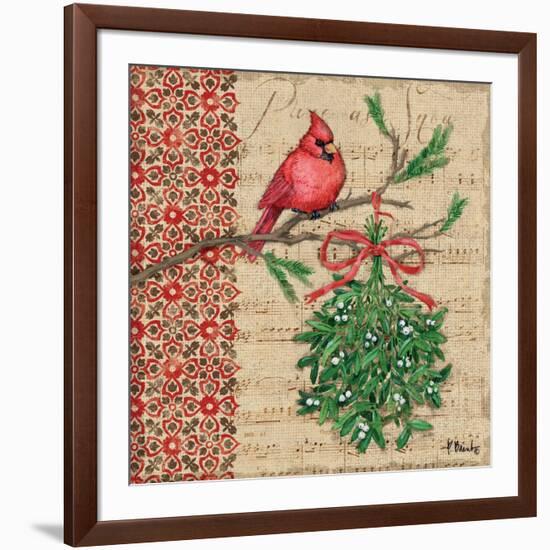 Burlap Holiday I-Paul Brent-Framed Art Print