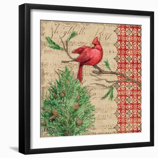 Burlap Holiday II-Paul Brent-Framed Art Print