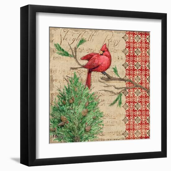 Burlap Holiday II-Paul Brent-Framed Art Print