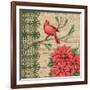 Burlap Holiday III-Paul Brent-Framed Art Print