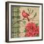 Burlap Holiday III-Paul Brent-Framed Art Print