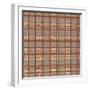 Burlap Plaid-Joanne Paynter Design-Framed Giclee Print