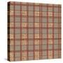 Burlap Plaid-Joanne Paynter Design-Stretched Canvas