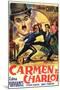 Burlesque on Carmen Movie Charlie Chaplin-null-Mounted Art Print