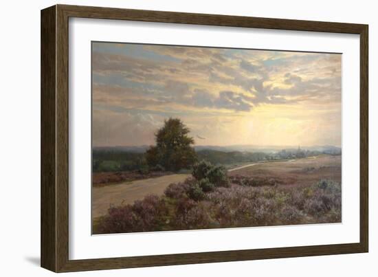 Burley Road-Frederik Golden Short-Framed Giclee Print