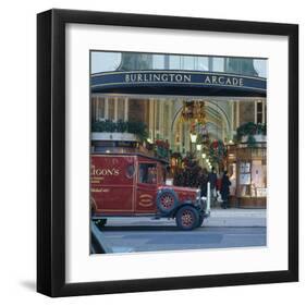 Burlington Arcade, London, England, United Kingdom of Great Britain-null-Framed Art Print