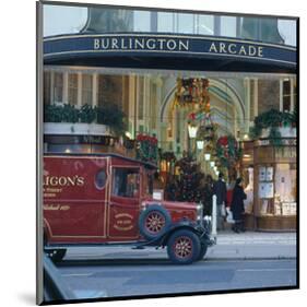 Burlington Arcade, London, England, United Kingdom of Great Britain-null-Mounted Art Print