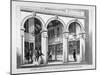 Burlington Arcade, Westminster, London, C1825-null-Mounted Giclee Print