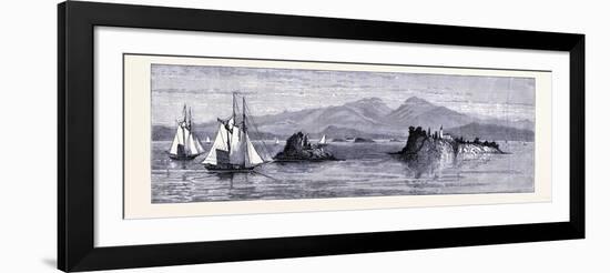 Burlington Bay United States of America-null-Framed Giclee Print
