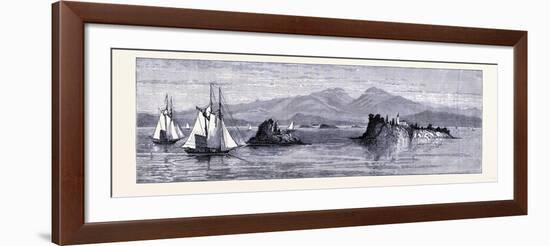 Burlington Bay United States of America-null-Framed Giclee Print