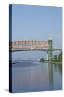 Burlington Canal at Hamilton, Lift Bridge on Lake Ontario, Toronto, Ontario, Canada-Cindy Miller Hopkins-Stretched Canvas