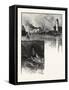 Burlington Canal (Top); Pier End Light (Bottom), Canada, Nineteenth Century-null-Framed Stretched Canvas